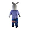 Donkey Cartoon Mascot Costume Plush with Mask