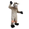 Donkey Horse Cartoon Mascot Costume Plush with Mask