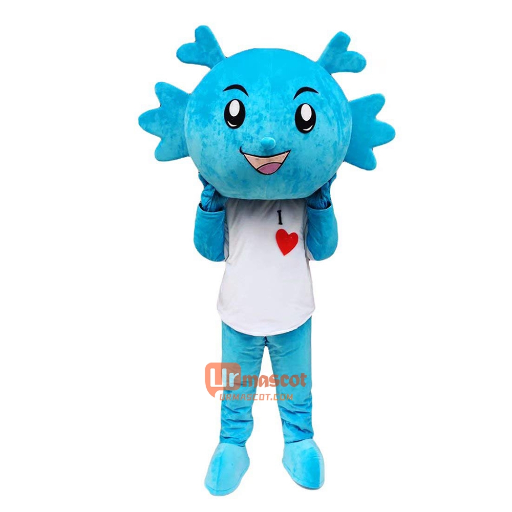 Dragon Cartoon Mascot Costume Plush with Mask