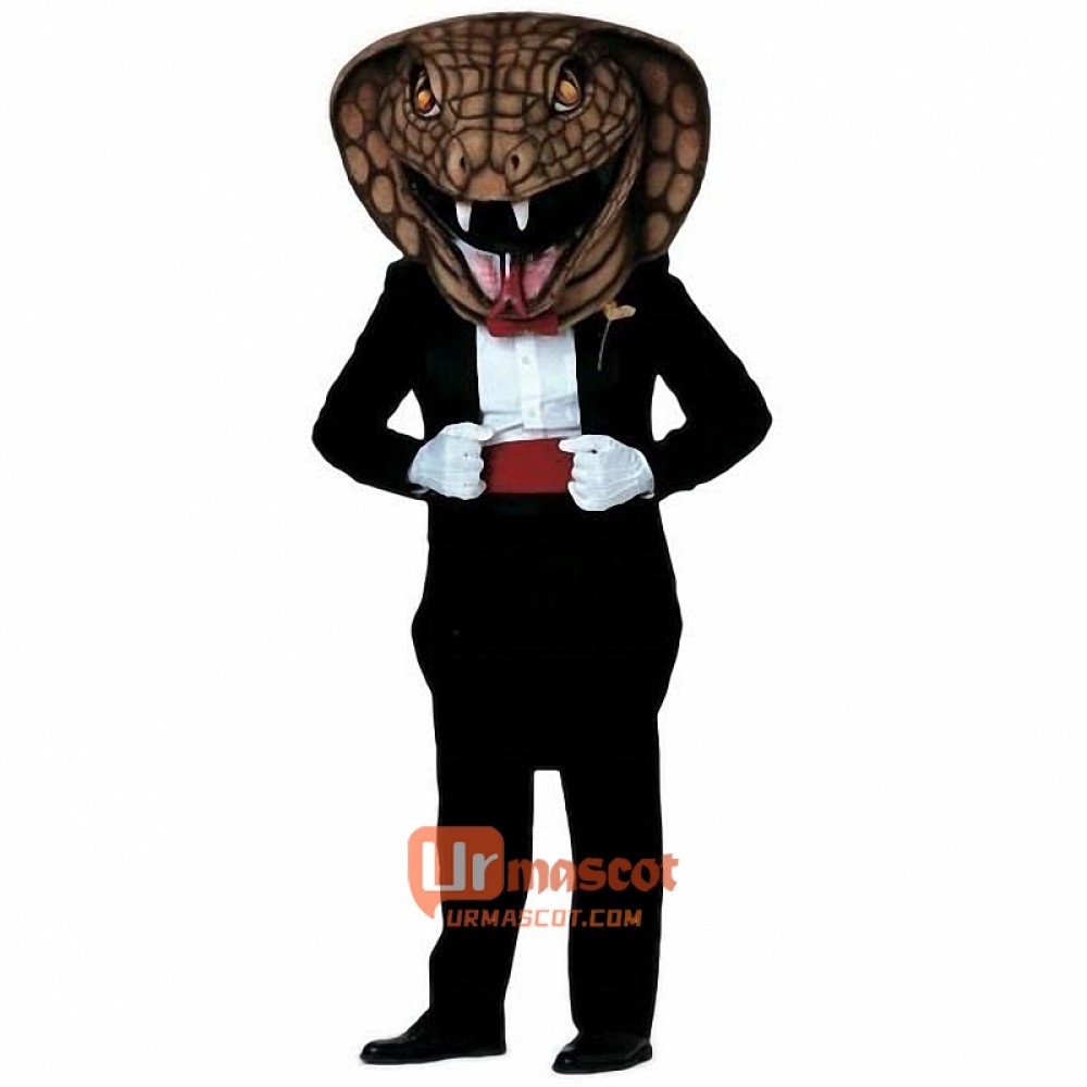 Dressed to Kill Cobra MascotCartoon Head Only