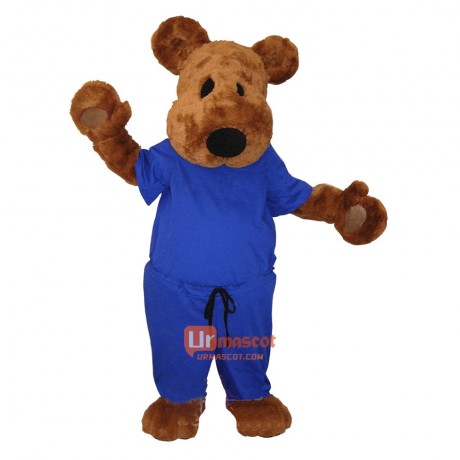 Dr.Housecall Teddy Bear Mascot Costume Cosplay Outfits
