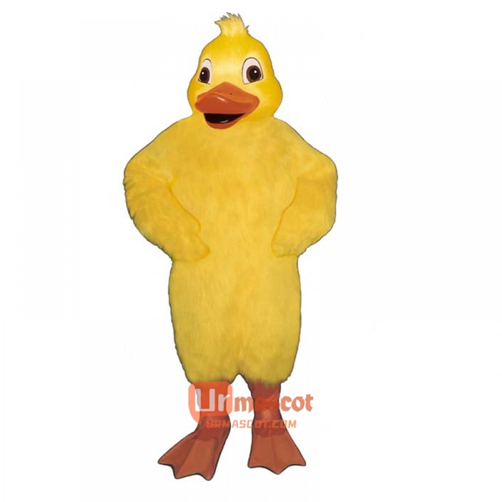 Duckie Cartoon Costume Mascot