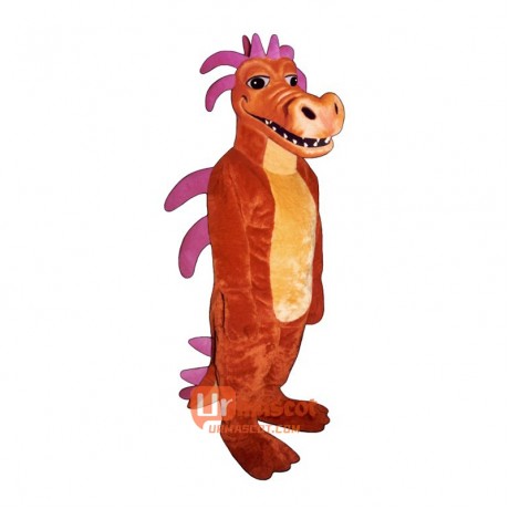 Duncan Dragon Cartoon Costume Mascot