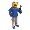 Earnest Hawk Cartoon Mascot Costume