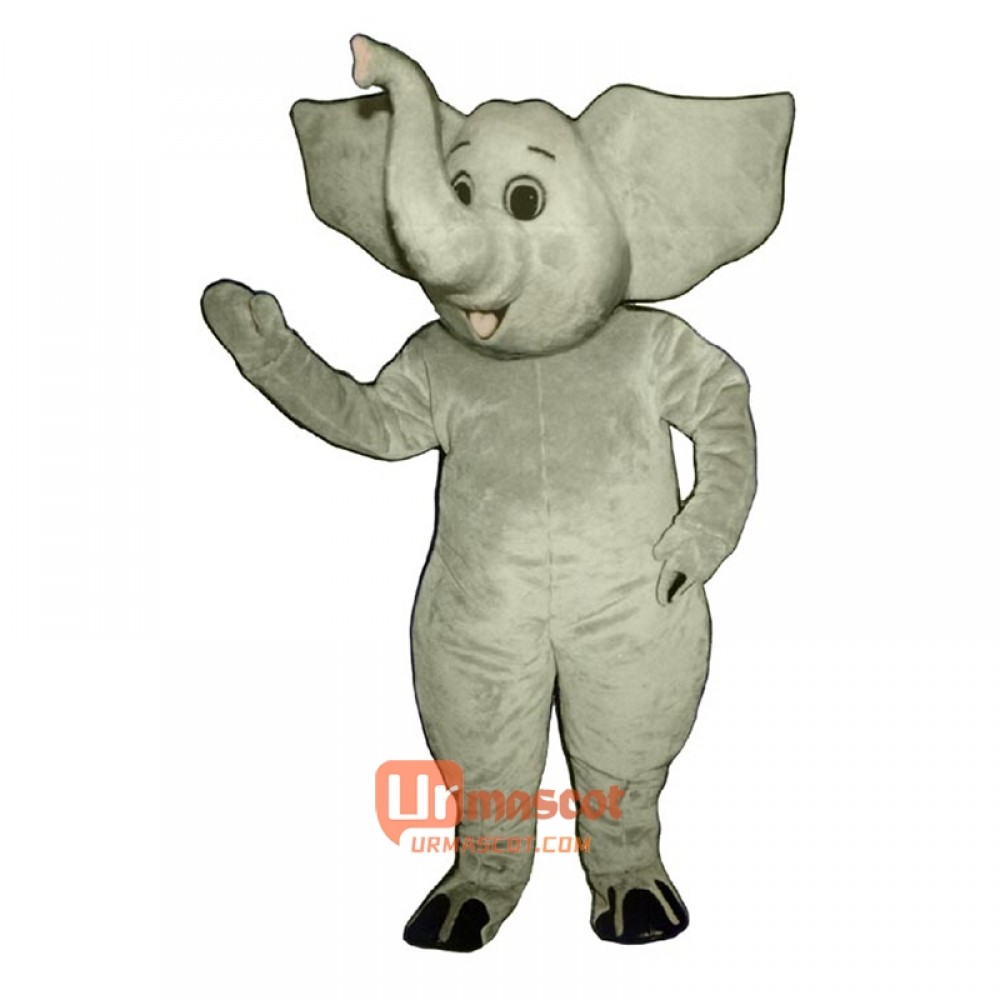 Eddy Elephant Cartoon Costume Mascot