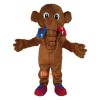 Elephant Brown Mammoth Mascot Costume Cosplay Outfits