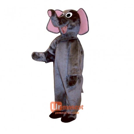 Elephant Cartoon Costume Mascot