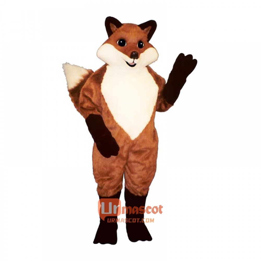 English Fox Cartoon Costume Mascot