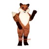 English Fox Cartoon Costume Mascot