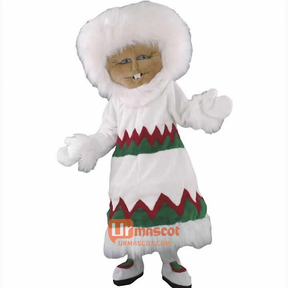 Eskimo Custom Cartoon Mascot Costume