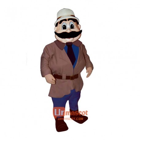 Explorer Cartoon Costume Mascot