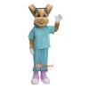Fair Dr Rabbit Mascot Costume Cosplay Outfits