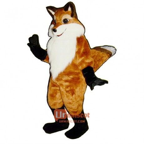Fancy Fox Cartoon Costume Mascot