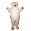 Fatty Polar Bear Custom Cartoon Mascot Costume