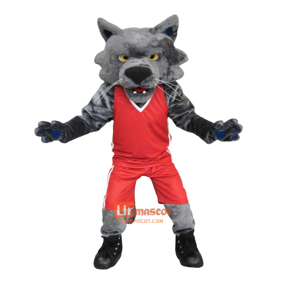 Ferocious Bobcat Cartoon Mascot Costume