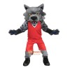 Ferocious Bobcat Cartoon Mascot Costume