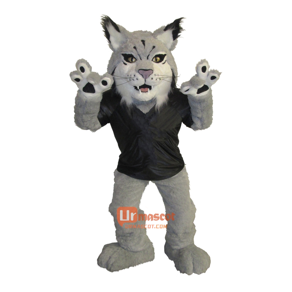 Ferocious Bobcat Custom Cartoon Mascot Costume