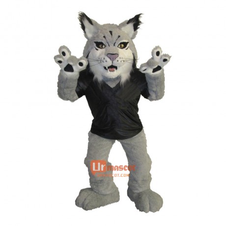 Ferocious Bobcat Custom Cartoon Mascot Costume