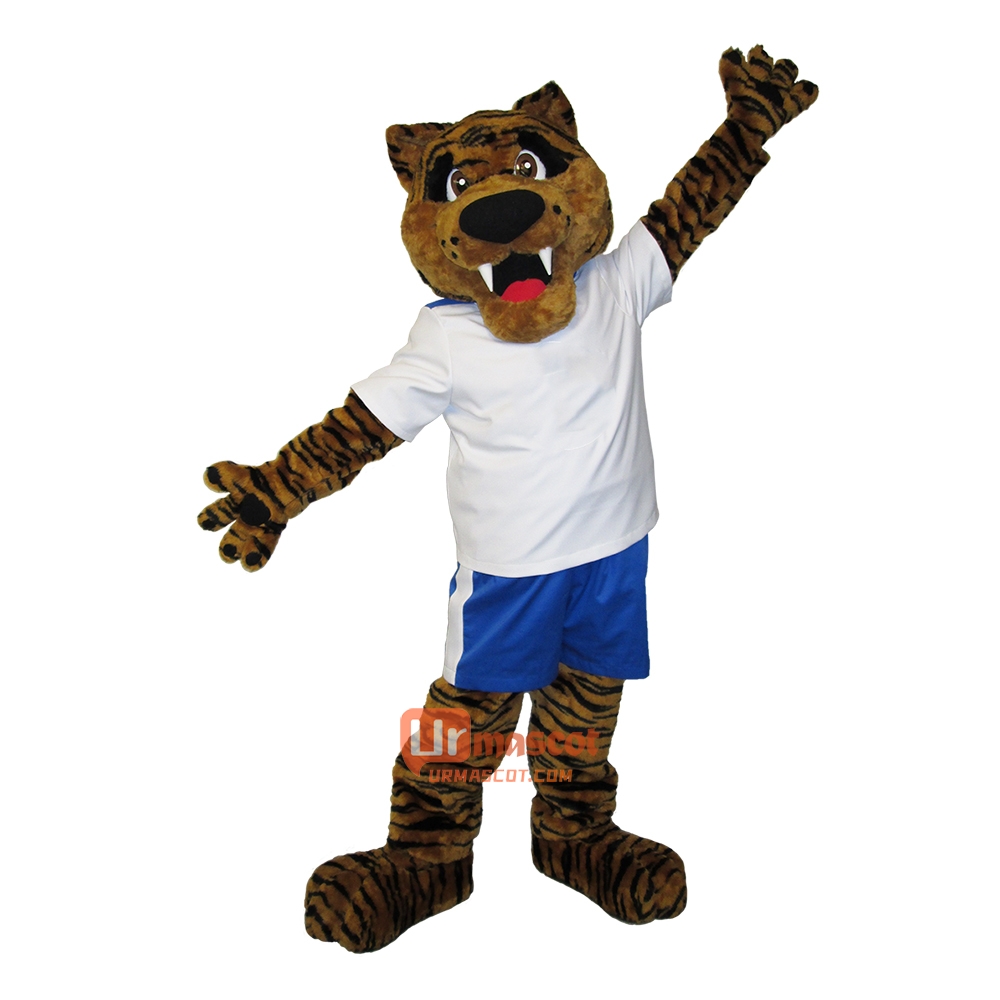 Ferocious Tiger Custom Cartoon Mascot Costume