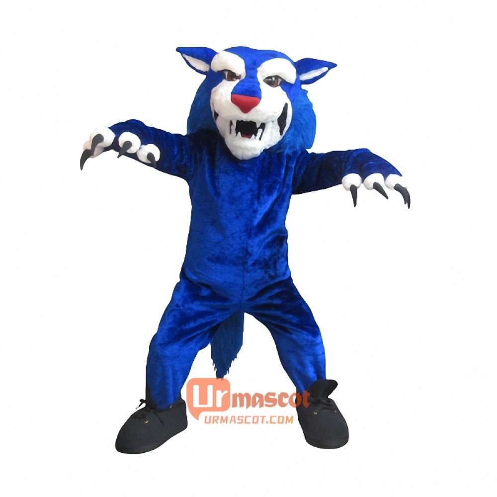 Ferocious Wildcat Custom Cartoon Mascot Costume