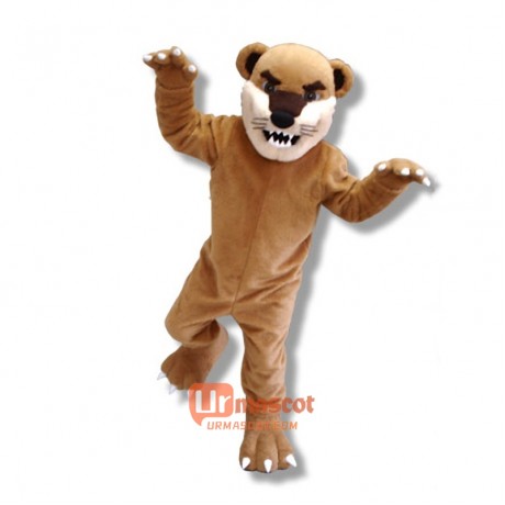 Fierce Bearcat Cartoon Mascot Costume Cosplay Outfits