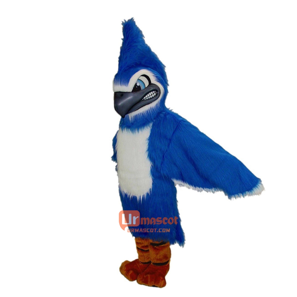 Fierce Blue Jay Cartoon Mascot Costume Cosplay Outfits