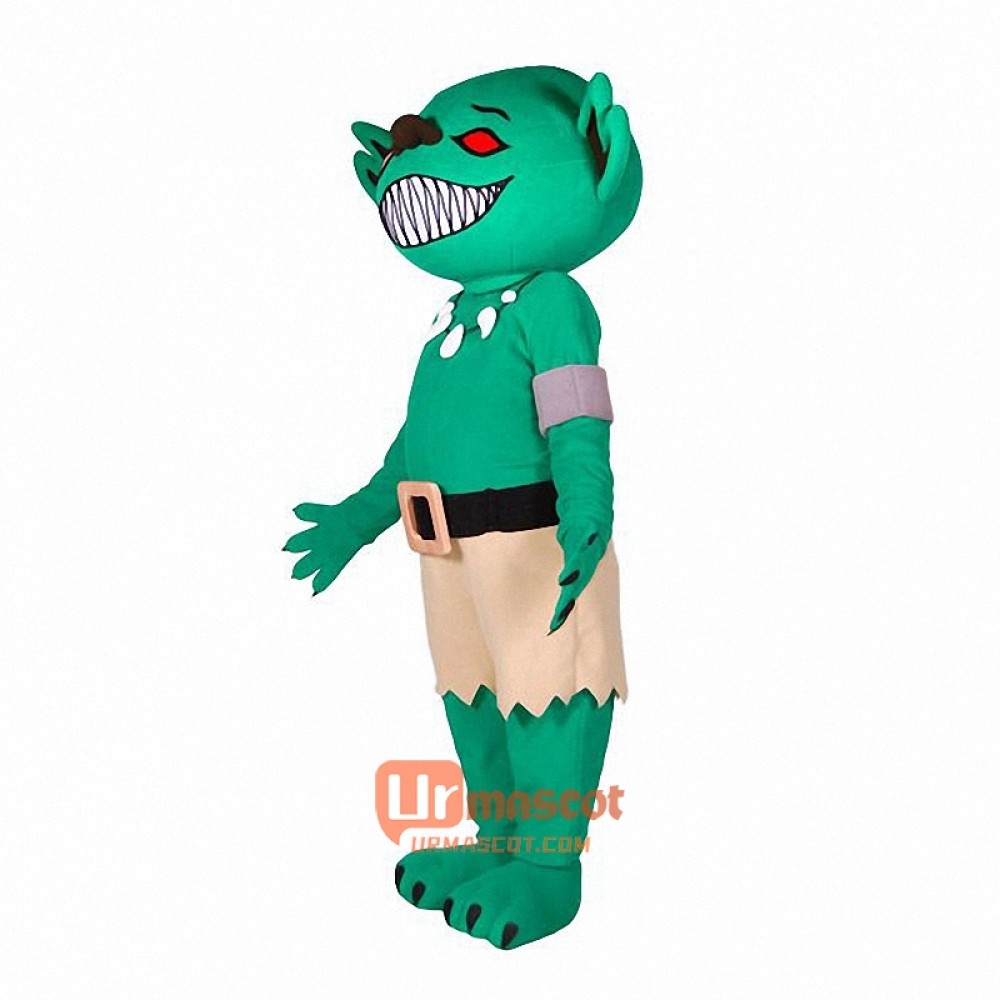 Fierce Goblin Mascot Costume Cosplay Outfits