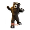 Fierce Grizzly Bear Cartoon Mascot Costume Cosplay Outfits