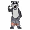 Fierce Husky Cartoon Mascot Costume