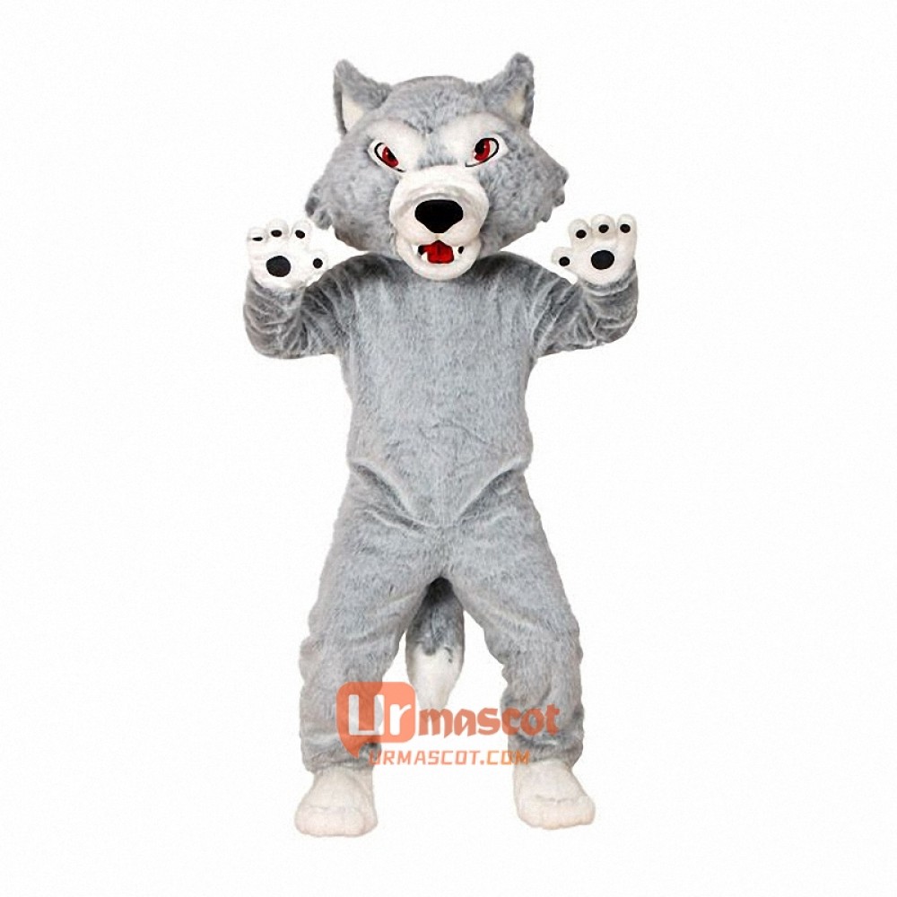 Fierce Wolf Mascot Costume Cosplay Outfits