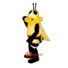 Fluffy Bee Cartoon Costume Mascot