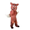 Flying Pig Swine Cartoon Mascot Costume Plush with Mask