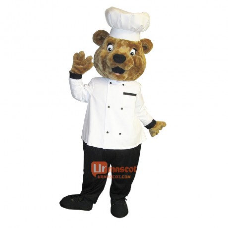 Foods Chef Bear Custom Cartoon Mascot Costume