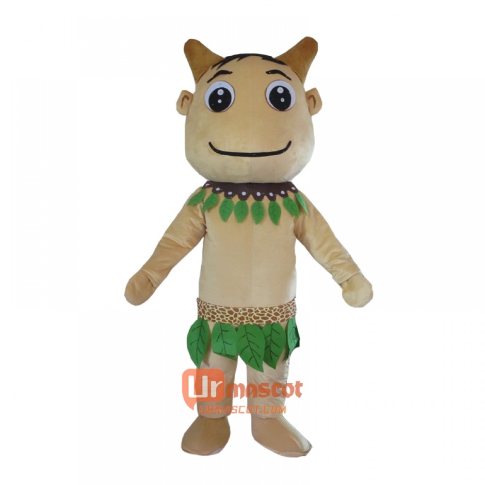 Forest Elf Mascot Cartoon Costume