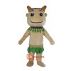 Forest Elf Mascot Cartoon Costume