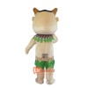 Forest Elf Mascot Cartoon Costume