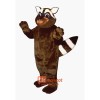 Foxy Raccoon Cartoon Costume Mascot