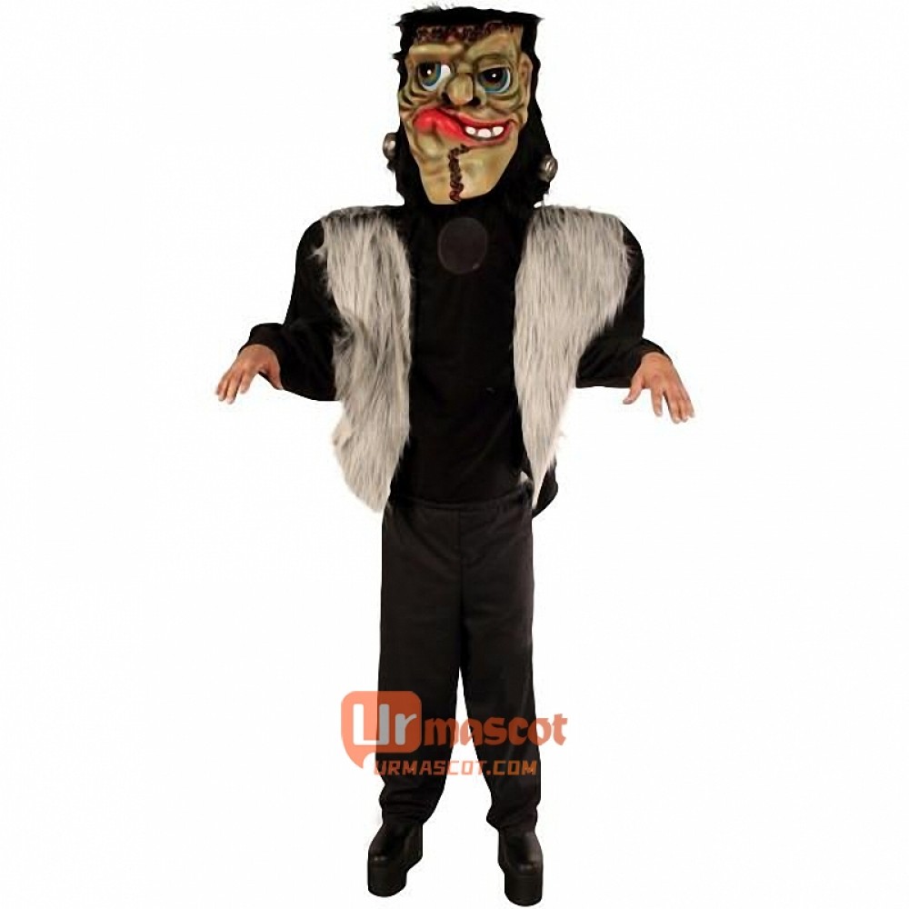 Frank N. Stein Cartoon Mascot Costume Cosplay Outfits
