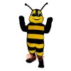 Friendly Bee Cartoon Costume Mascot