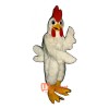 Friendly Chicken Cartoon Costume Mascot
