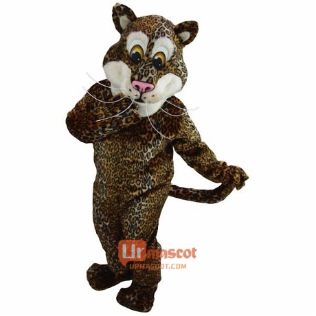 Friendly Jaguar Cartoon Mascot Costume Cosplay Outfits