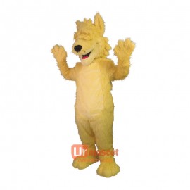 Friendly Plush Dog Custom Cartoon Mascot Costume