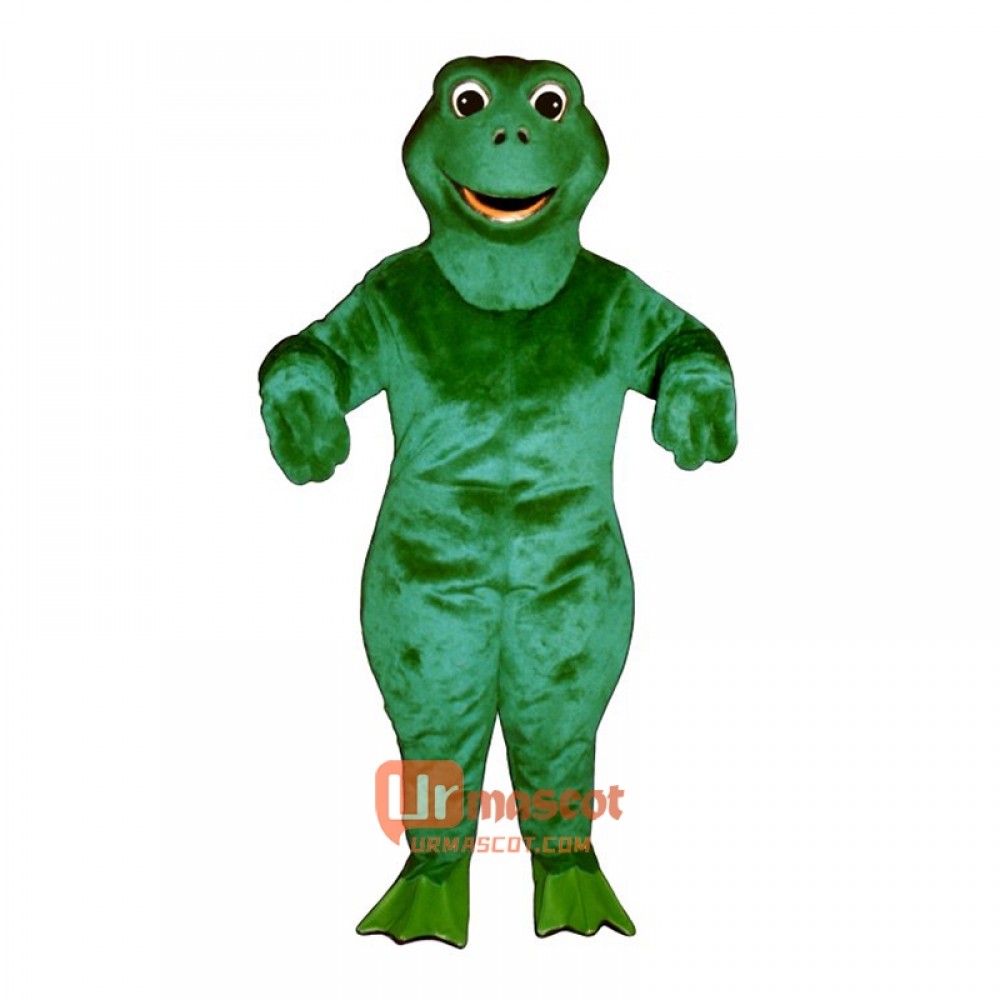 Fritz Frog Cartoon Costume Mascot