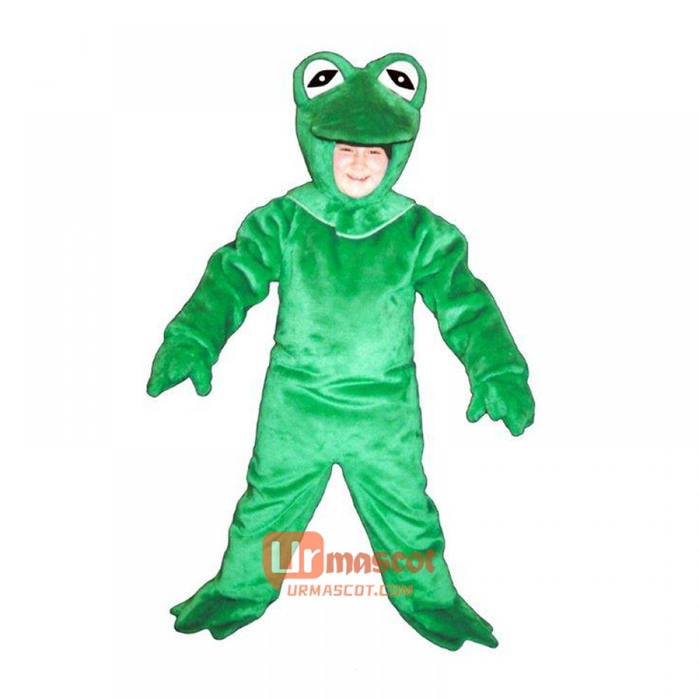 Frog Cartoon Costume Mascot