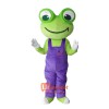 Frog Mascot Cartoon Costume