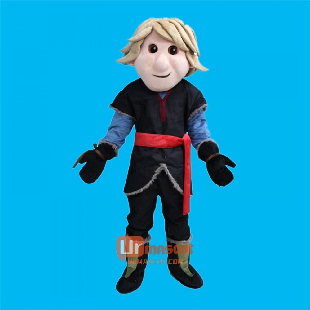 Frozen Kristoff Mascot Cartoon Costume