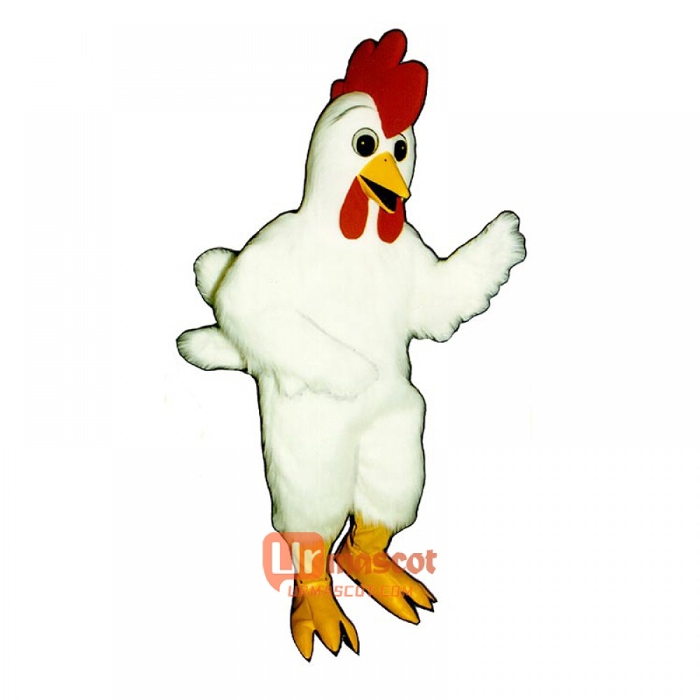 Funky Chicken Cartoon Costume Mascot