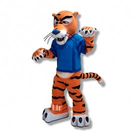 Funny Tiger Cartoon Mascot Costume Cosplay Outfits