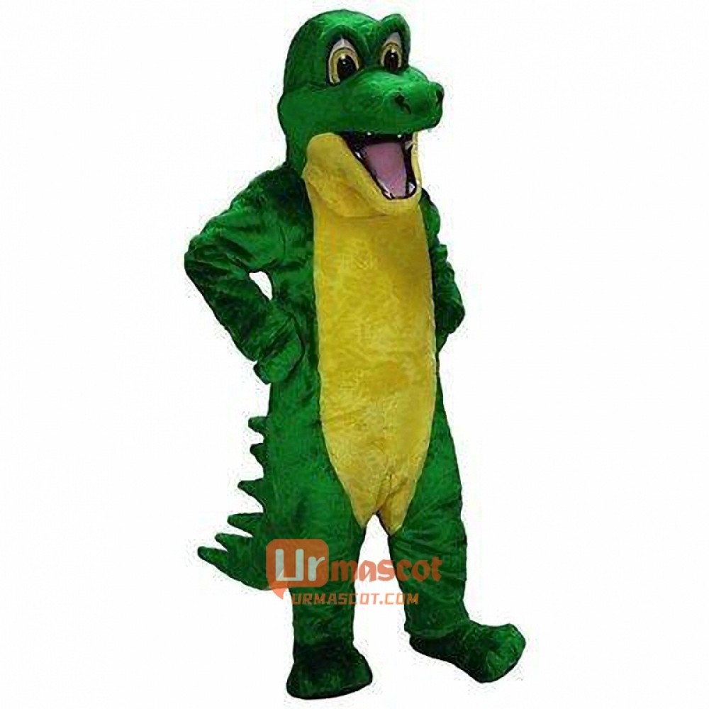 Gator Cartoon Mascot Costume Free Shipping