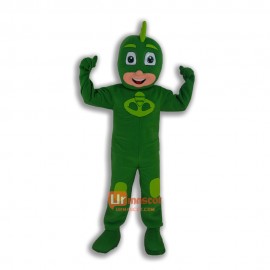Gekko Green PJ Mascot Costume Cosplay Outfits Cheap For Sale 